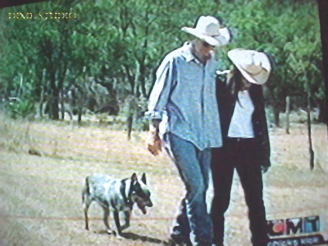 Emily and Charlie at their Ranch